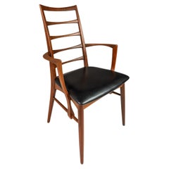 Silla con brazo de capitán "Lis" de Niels Koefoed para Koefoeds Hornslet, Dinamarca, 1960