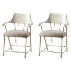 Captain's Armchairs, Zinc White