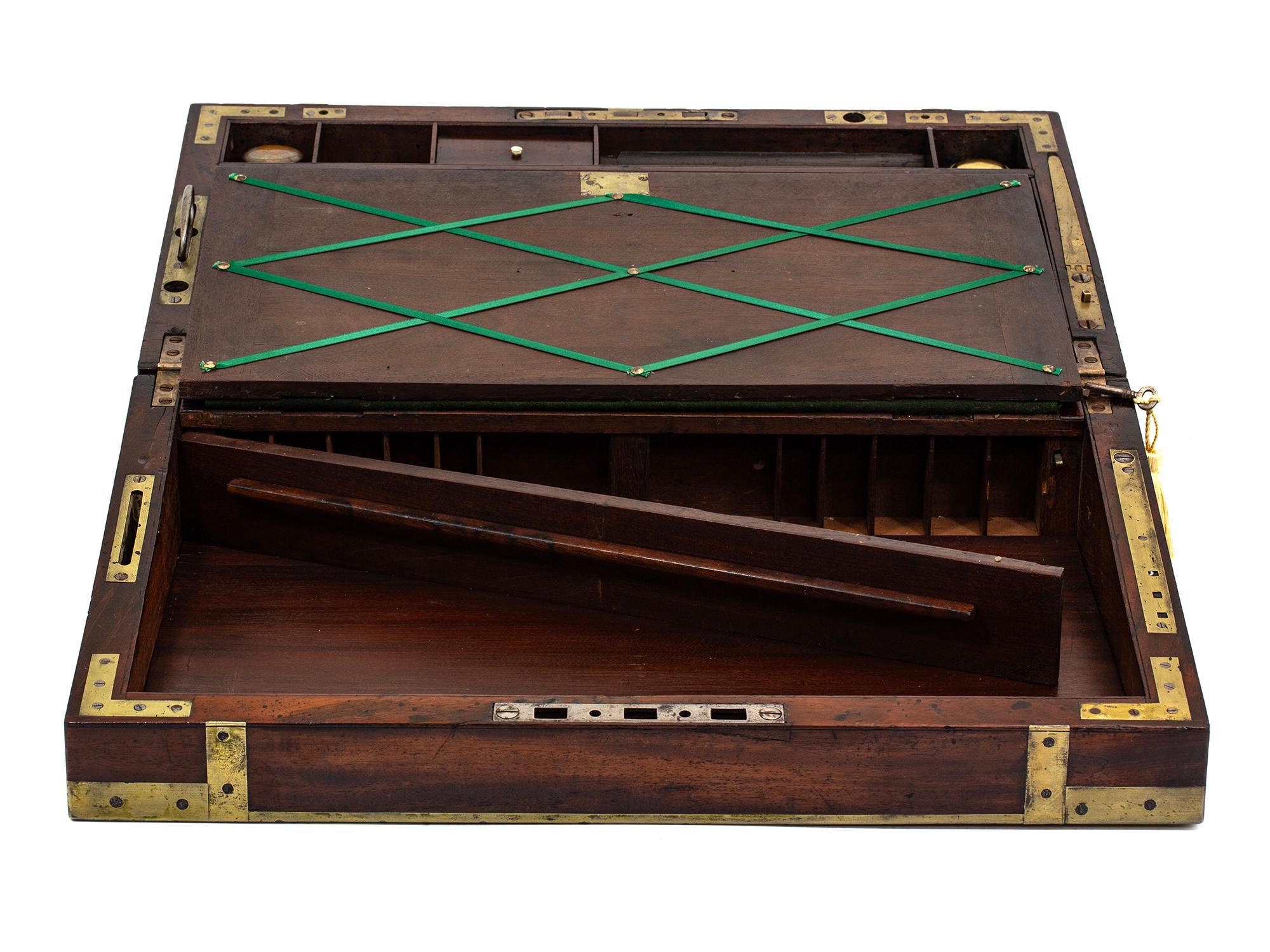 Captains Campaign Military Writing Box Compendium For Sale 7