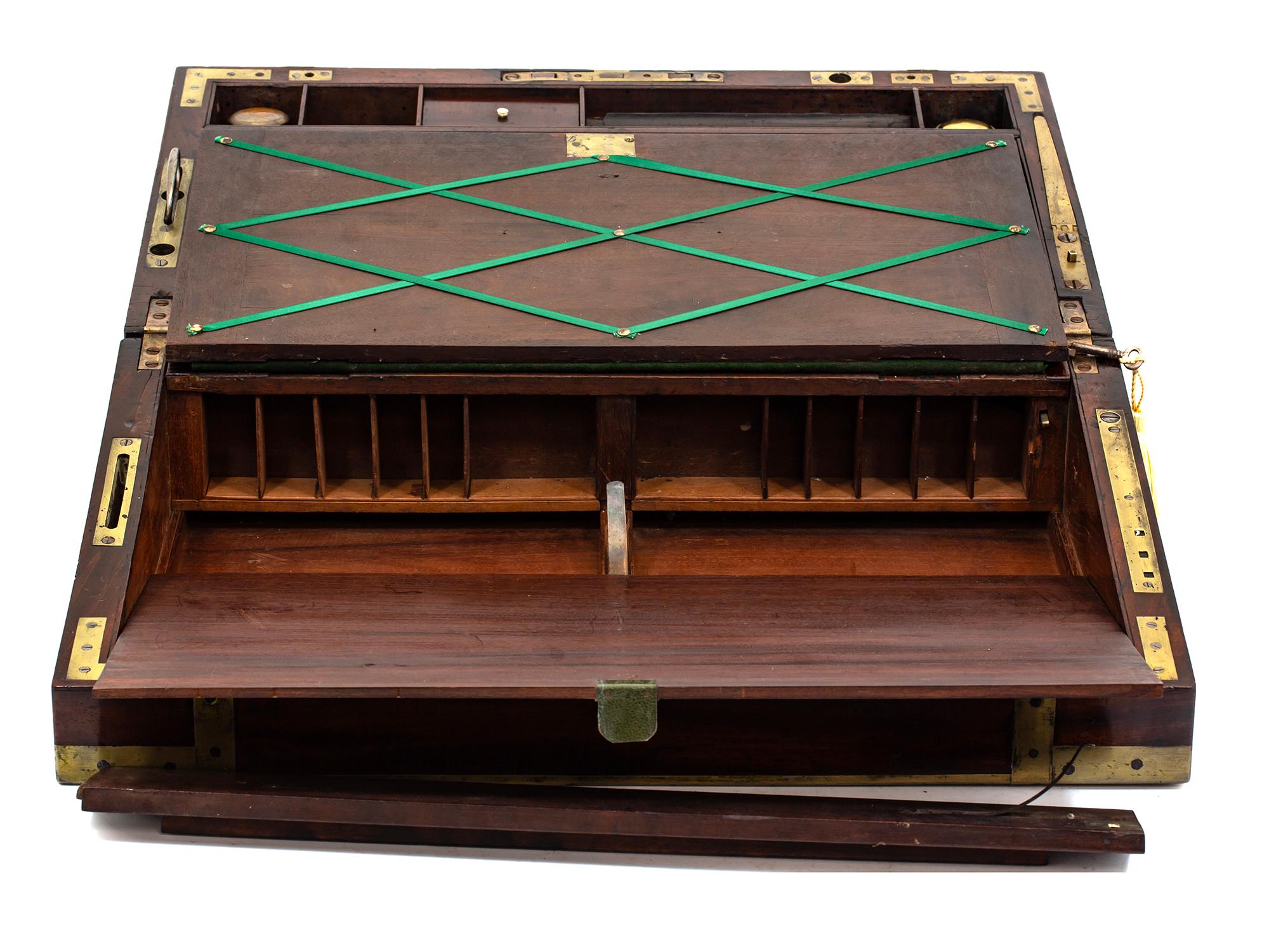 Captains Campaign Military Writing Box Compendium For Sale 8