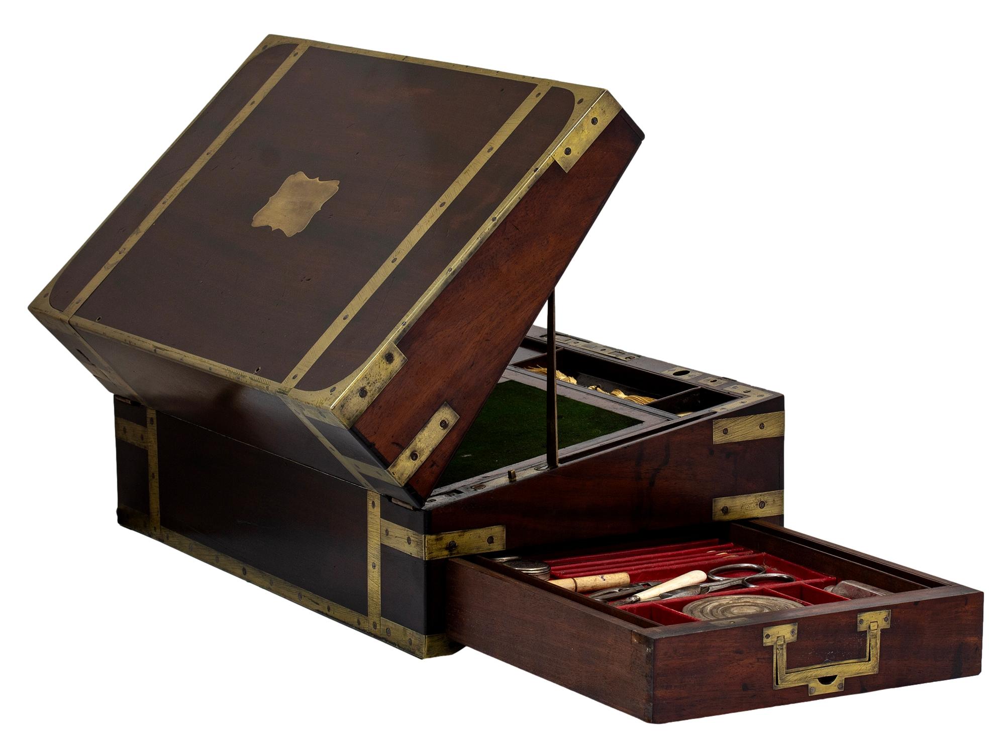 Captains Campaign Military Writing Box Compendium For Sale 10