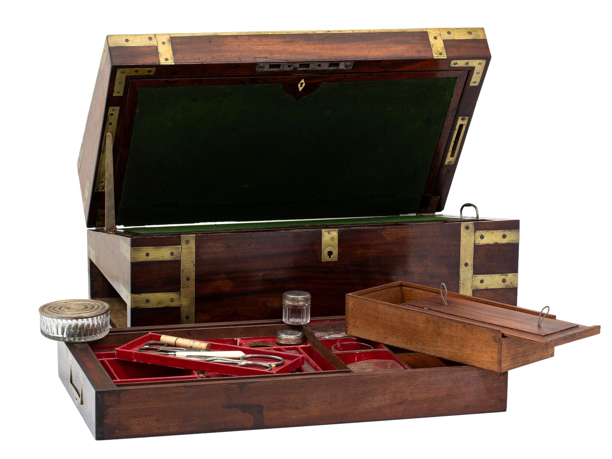 Captains Campaign Military Writing Box Compendium For Sale 12