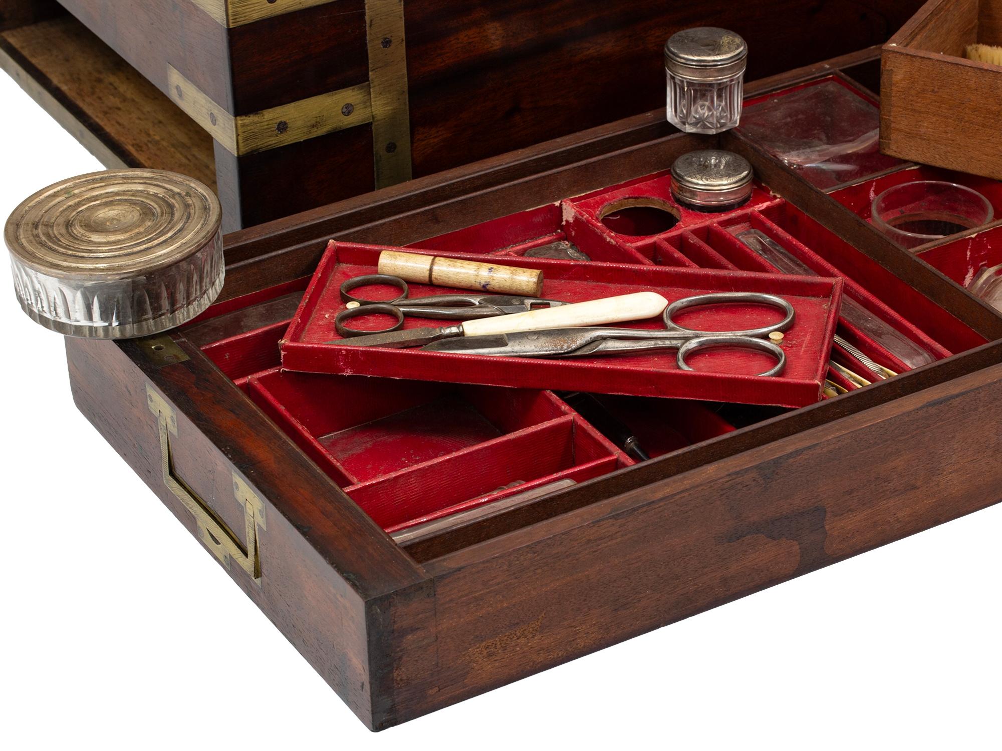 Captains Campaign Military Writing Box Compendium For Sale 13