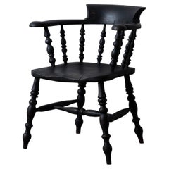 Captain's Chair in Black, c.1880