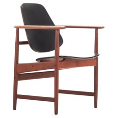 Captain's Chair in Teak by Arne Hovmand-Olsen for Onsild Møbelfabrik, c. 1960's