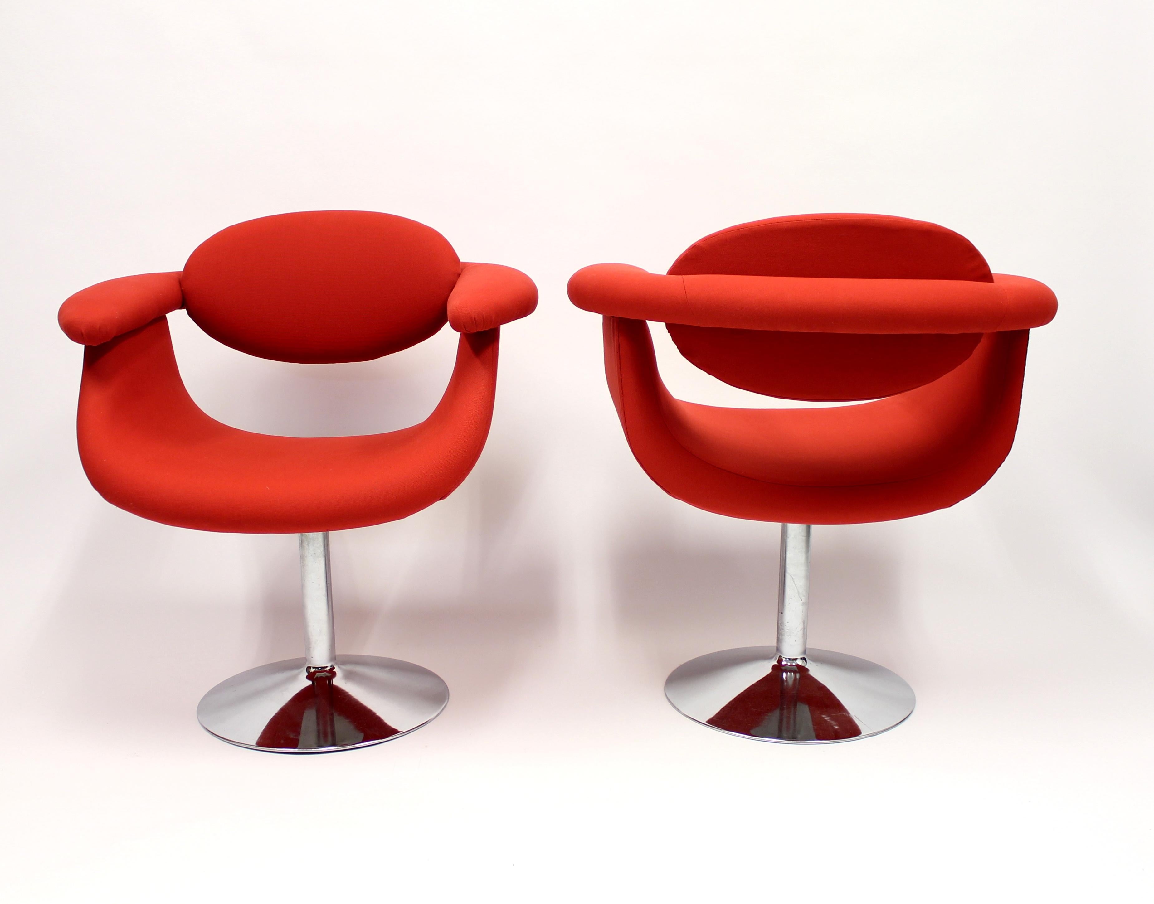 Finnish Captains Chairs by Eero Aarnio for Asko, 1960s, Set of Two