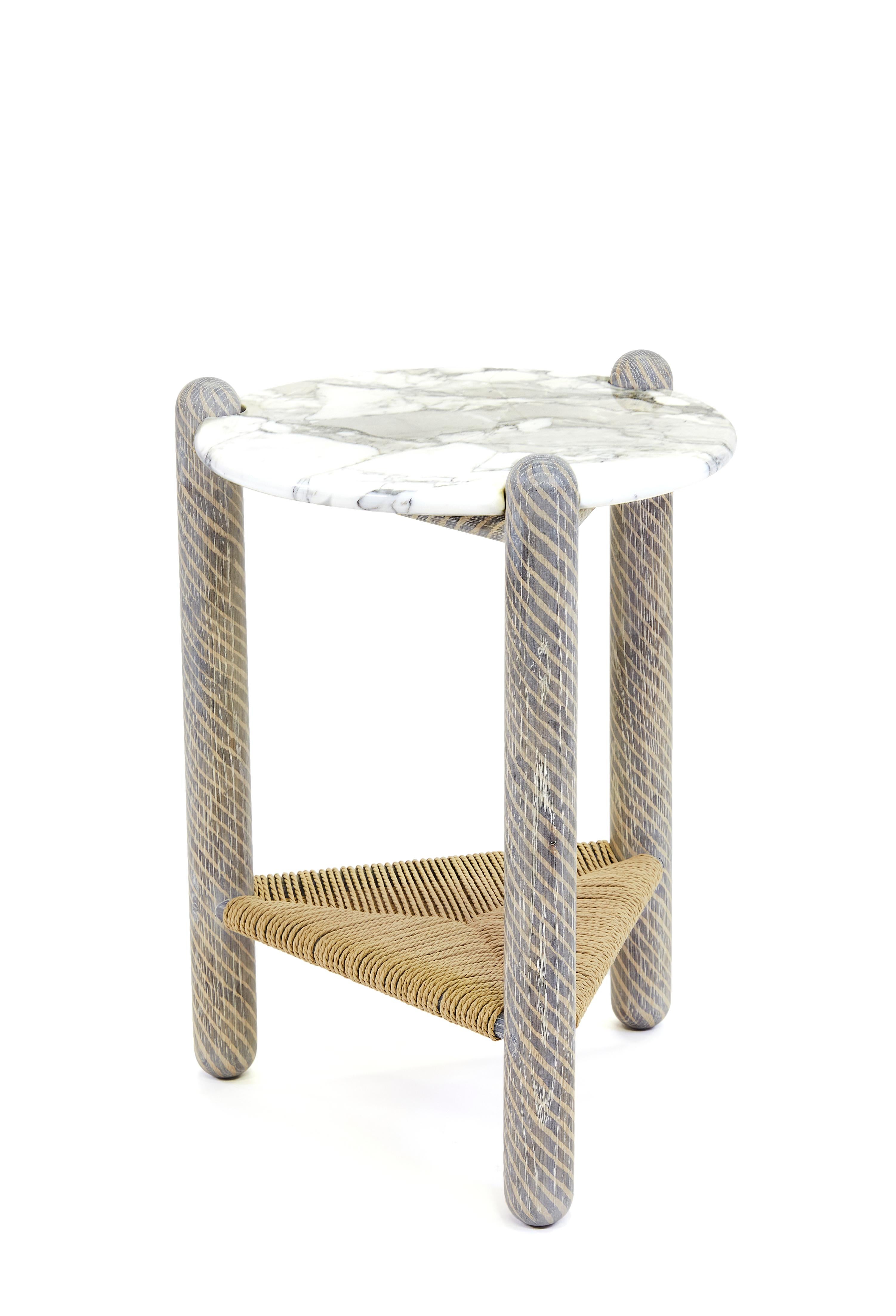 Modern Captain's Side Table by Hamilton Holmes For Sale
