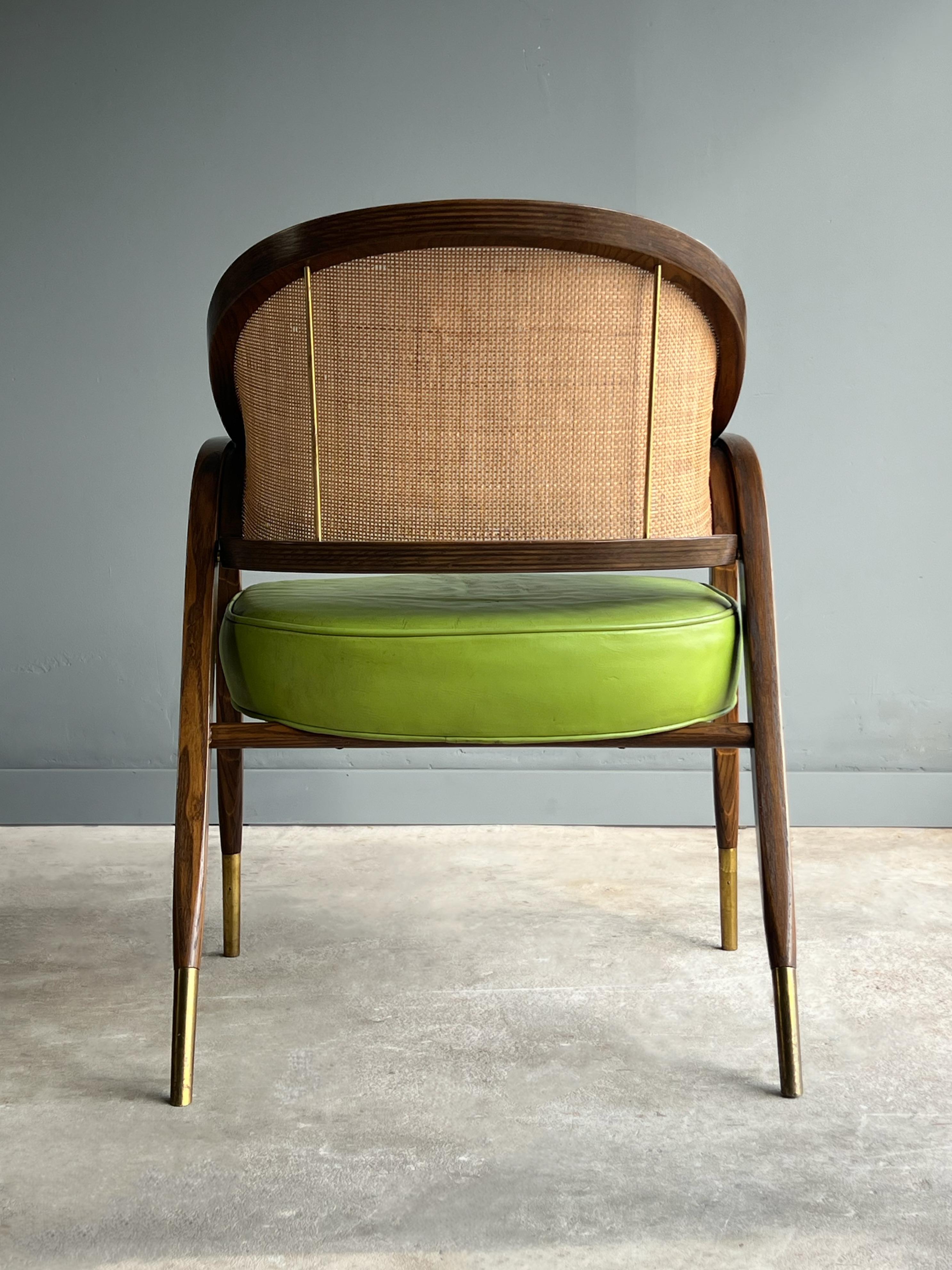 Machine-Made Captains Chair by Edward Wormley for Dunbar
