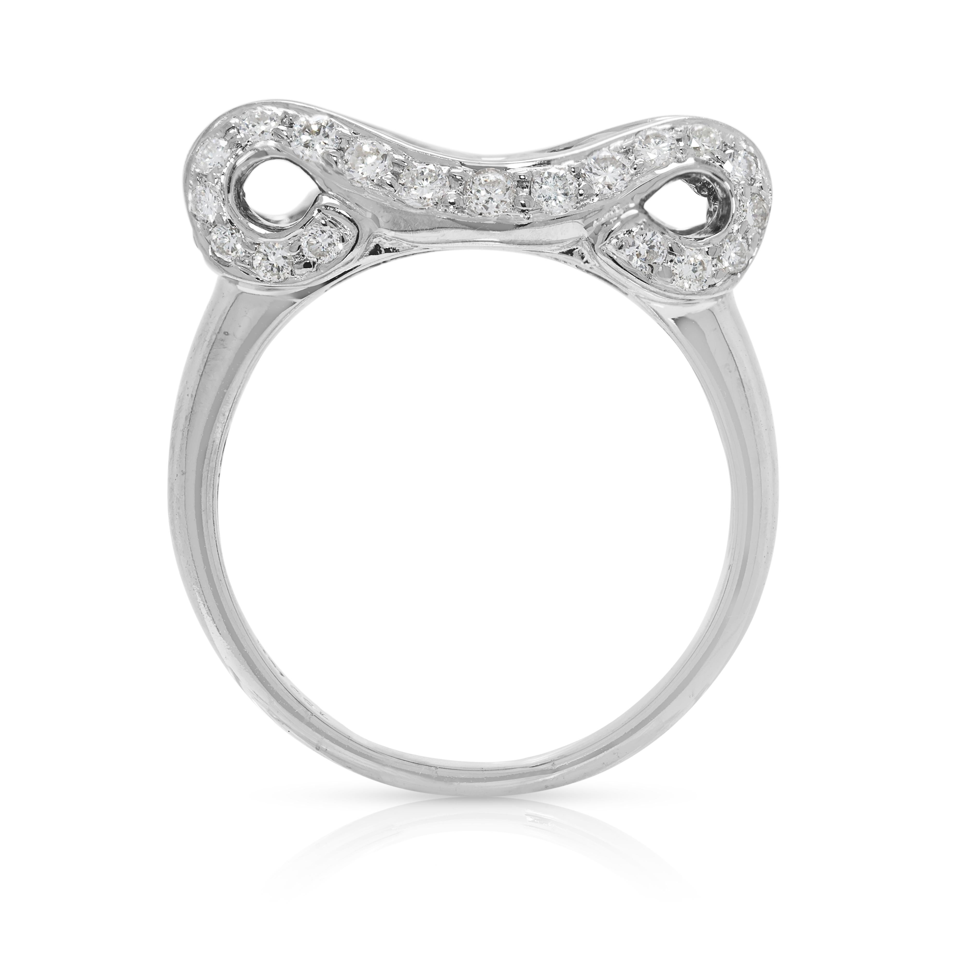 Accattivante anello con zaffiro e diamante naturale da 0,88 carati in oro bianco 18 carati in vendita 2