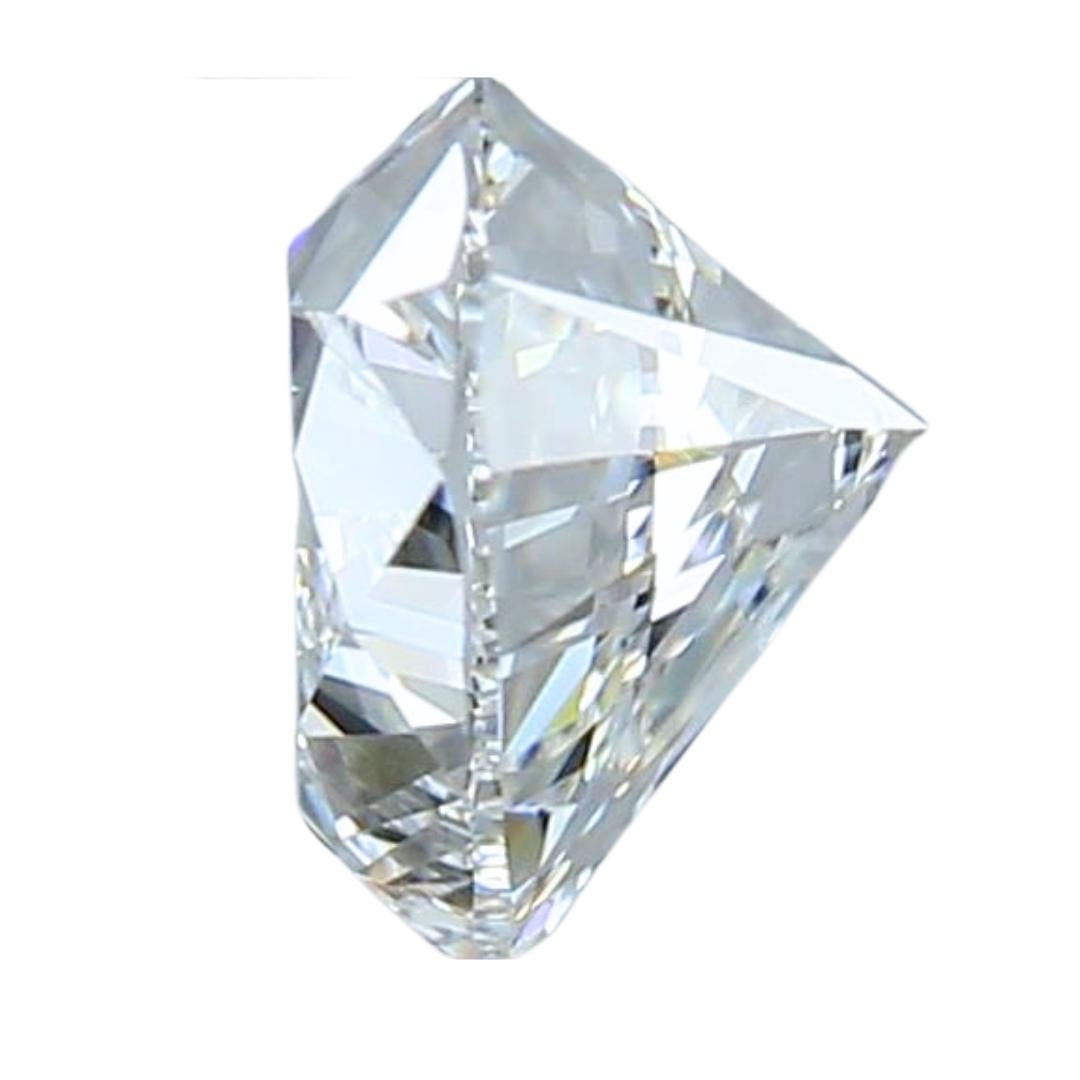 Taille cœur Captivant diamant en forme de cœur à taille idéale de 0,90 ct - certifié GIA en vente
