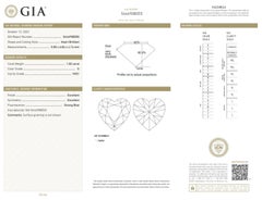 Captivating 1 carat Heart Cut Brilliant Diamond