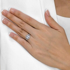 Captivating 1.03ct Diamond Ring in 18K White Gold