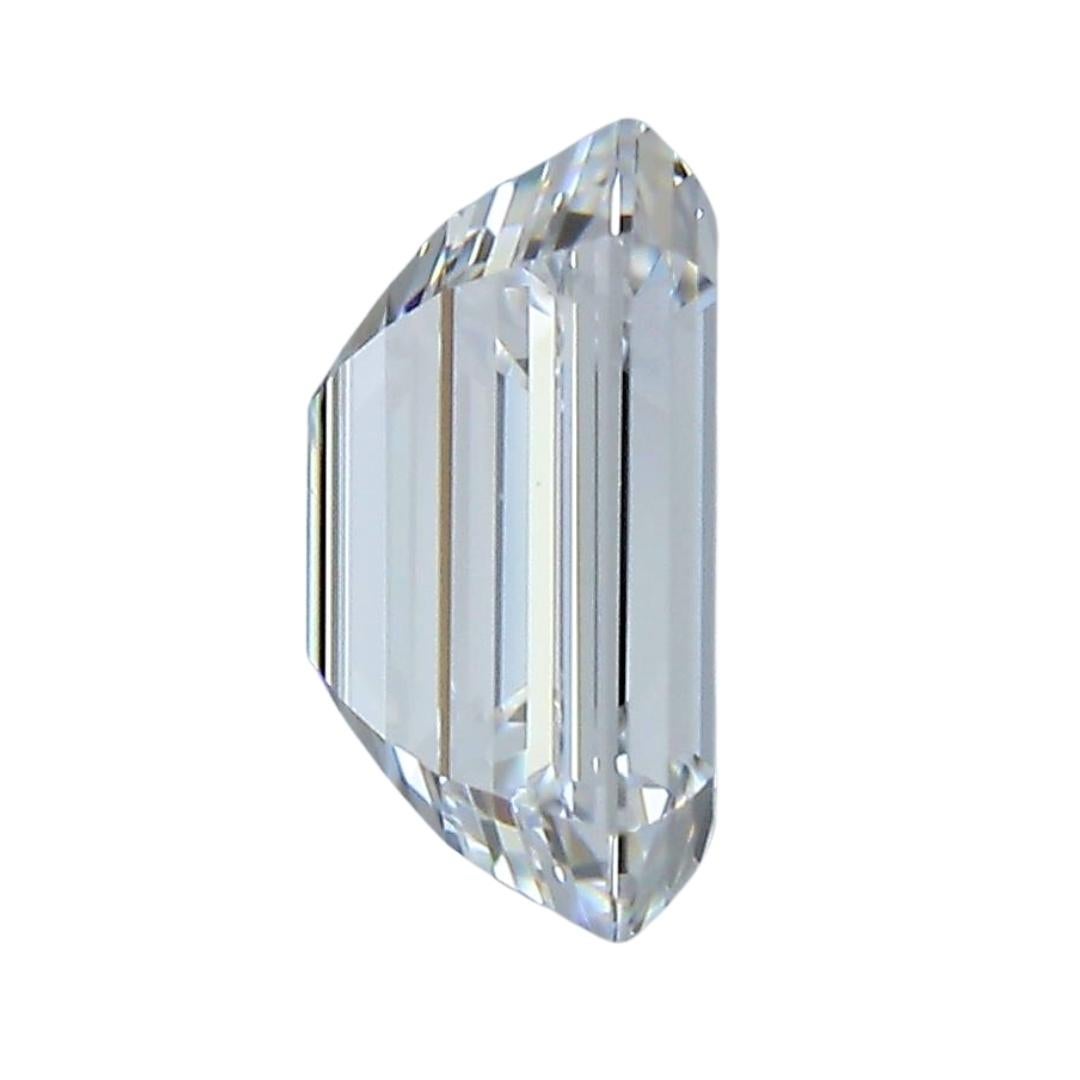 Emerald Cut Captivating 1.51ct Ideal Cut Natural Diamond - GIA Certified For Sale