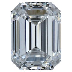 Captivant diamant naturel de 1,51 carat de taille idéale, certifié GIA