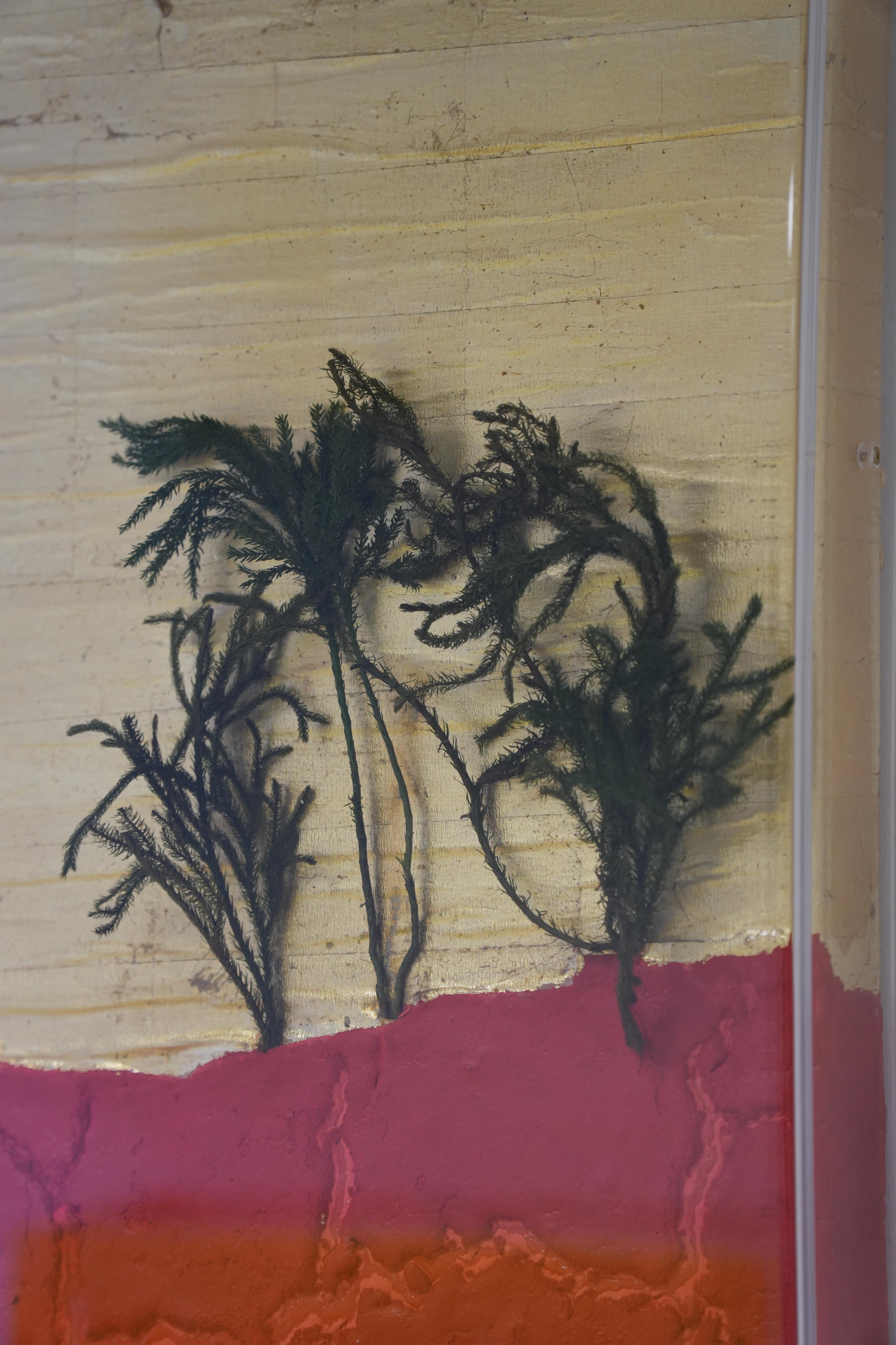 Fesselnder italienischer Modernismus der 1980er Jahre: Signierte Guido Coletti Mixed Media Shadow Box (Late 20th Century) im Angebot