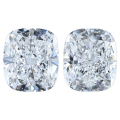 Bezauberndes 2,57 Idealschliff-Diamantenpaar im Idealschliff - GIA-zertifiziert 