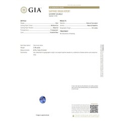 Captivating 2.78ct Sapphire Gemstone - GIA Certified
