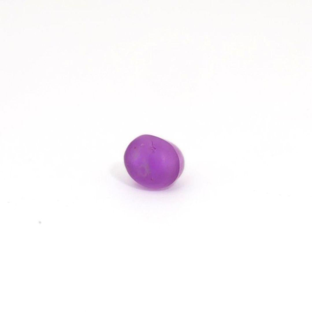 Oval Cut Captivating 3.88ct Star Sapphire Gemstone - GIA Certified For Sale