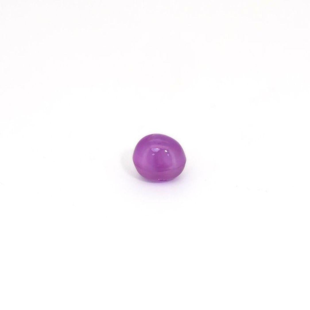 Captivating 3.88ct Star Sapphire Gemstone - GIA Certified In New Condition For Sale In רמת גן, IL