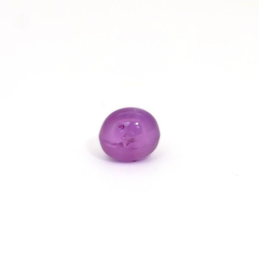 Captivating 3.88ct Star Sapphire Gemstone - GIA Certified For Sale 1