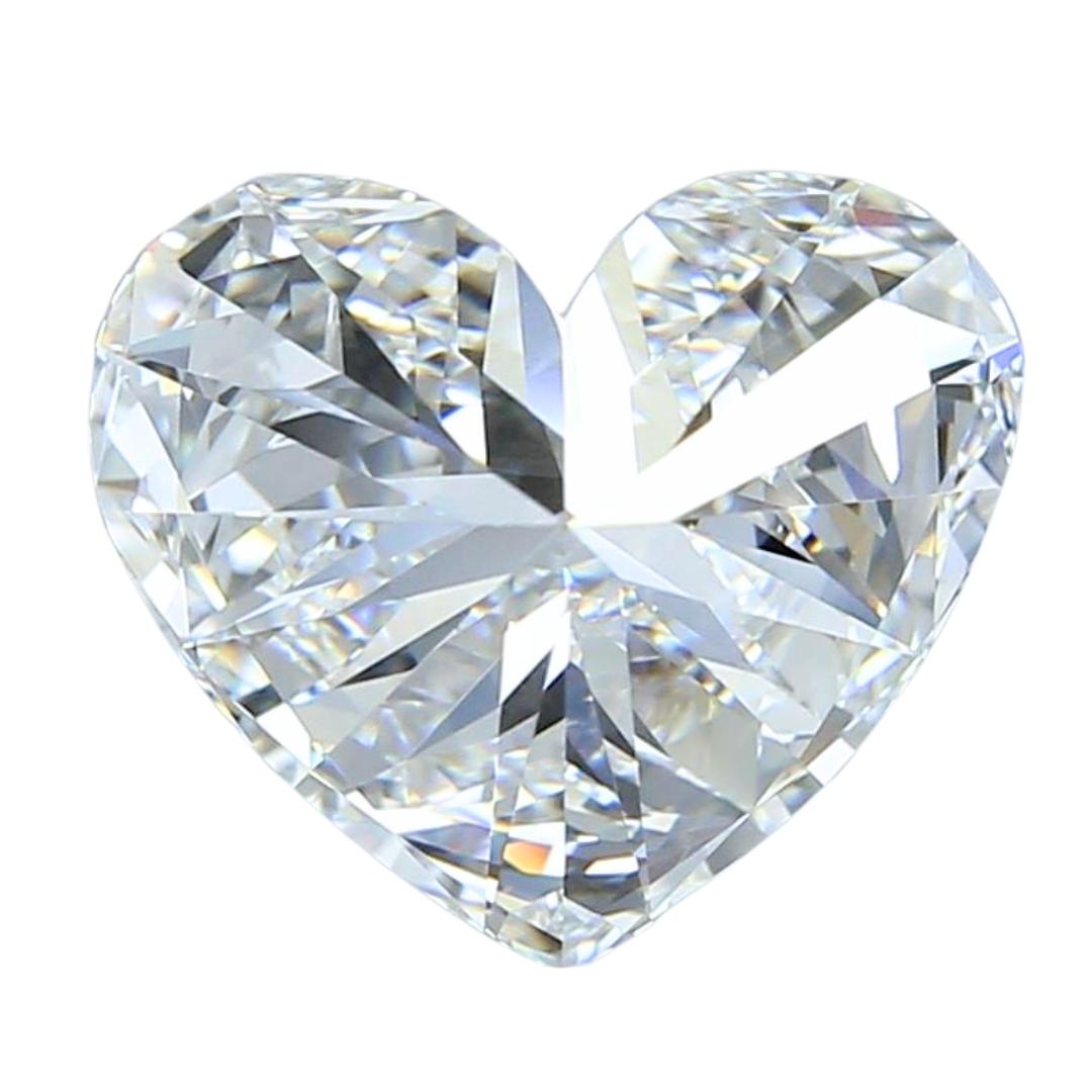 Women's Captivating 4.35ct Ideal Cut Heart-Shaped Diamond - GIA Certified For Sale