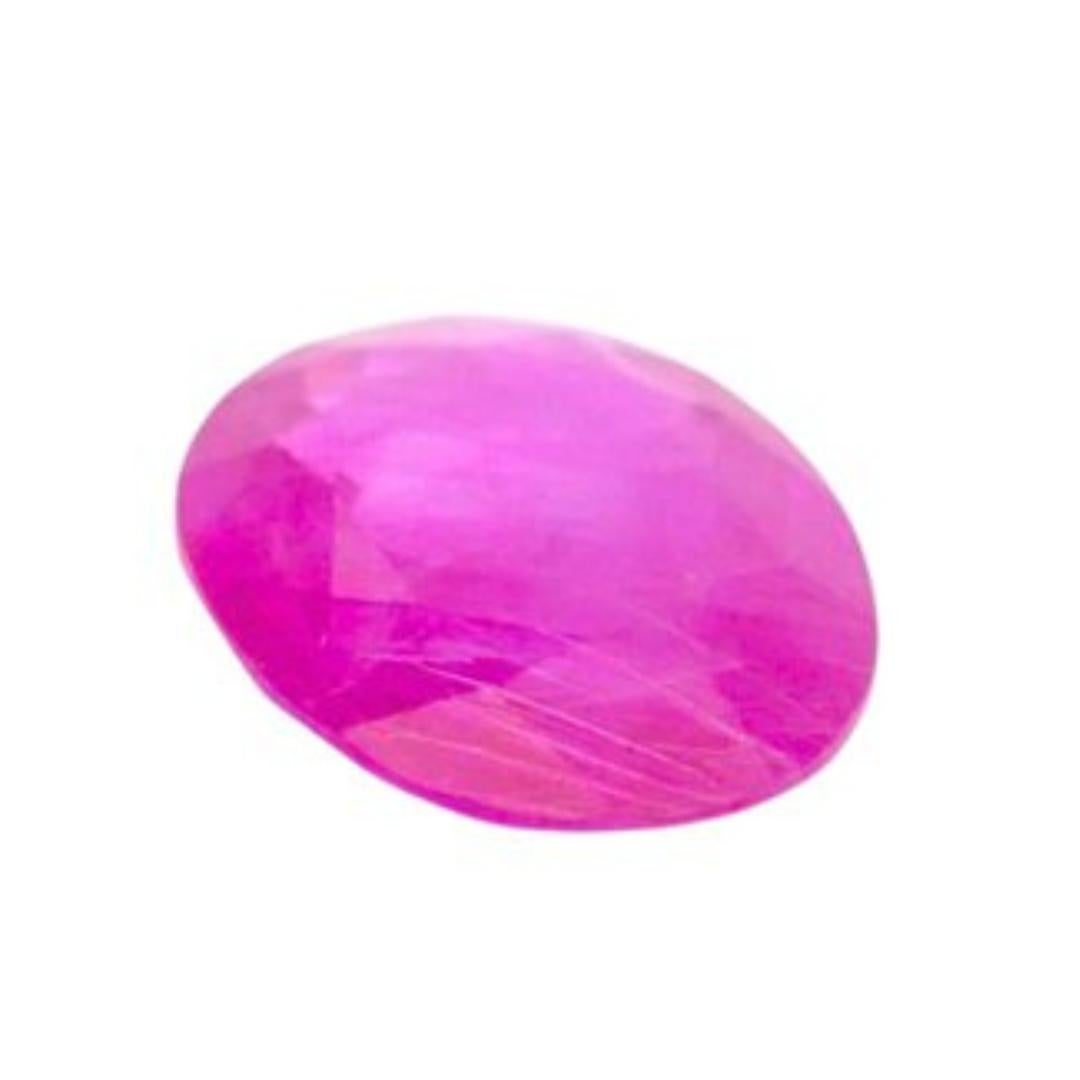 Cautivadora Gema de Rubí de 6,19 ct - Certificado GIA en venta 1