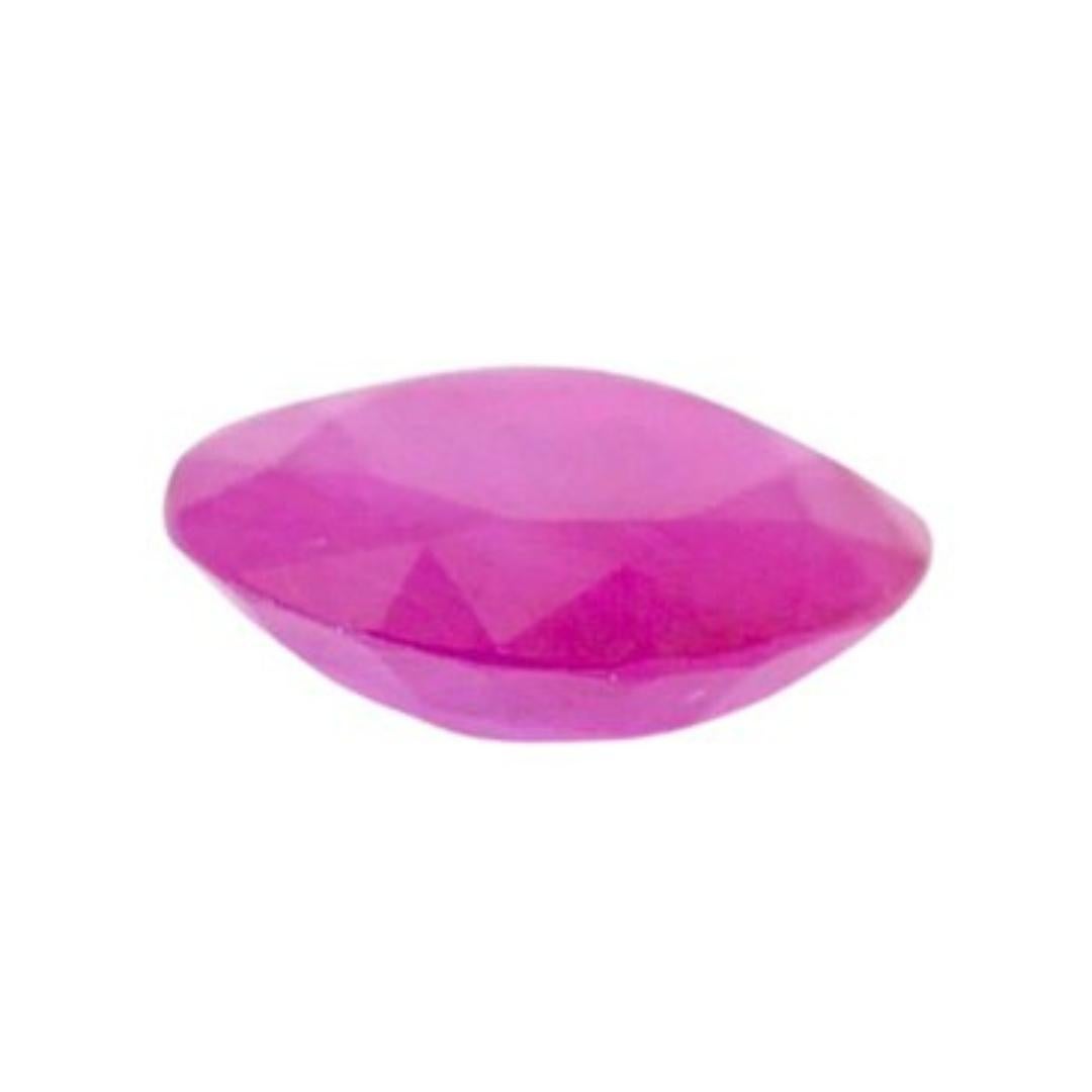 Cautivadora Gema de Rubí de 6,19 ct - Certificado GIA en venta 2