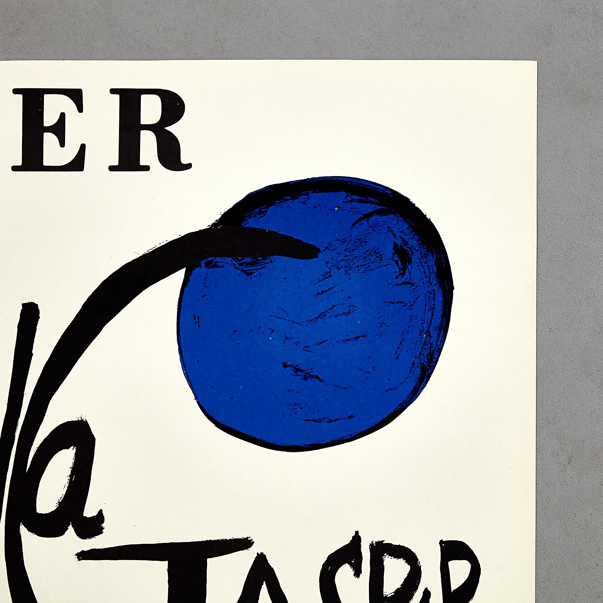 Late 20th Century Captivating Calder Art: Original 1973 Sala Gaspar Exhibition Poster  For Sale