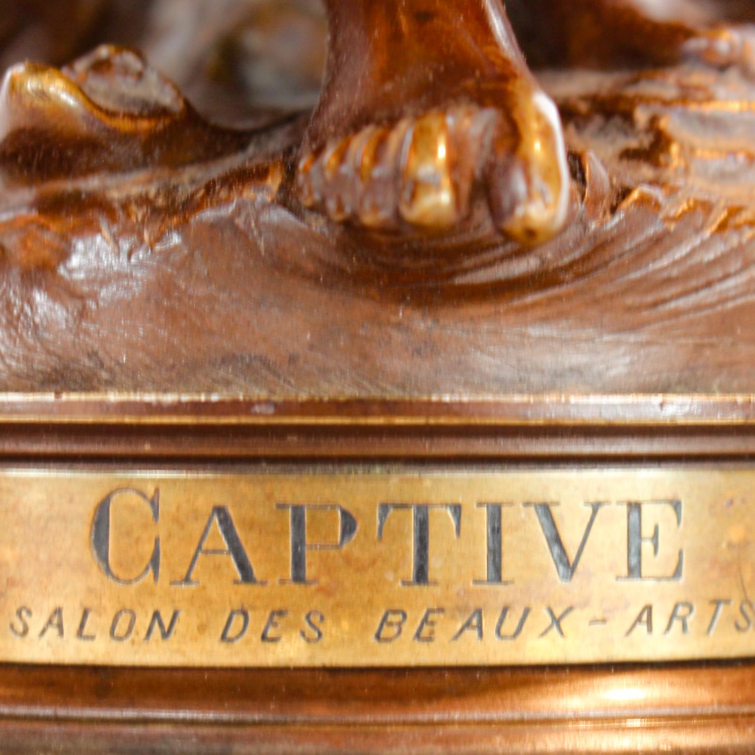 Fin du XIXe siècle captive
