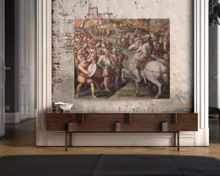 Capture of Porto Ercole, after Oil Painting by Renaissance Artist