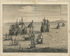 Capture of Spanish Ships by Dutch Fleet Near Cuba, 1628, Led by Pieter Ita