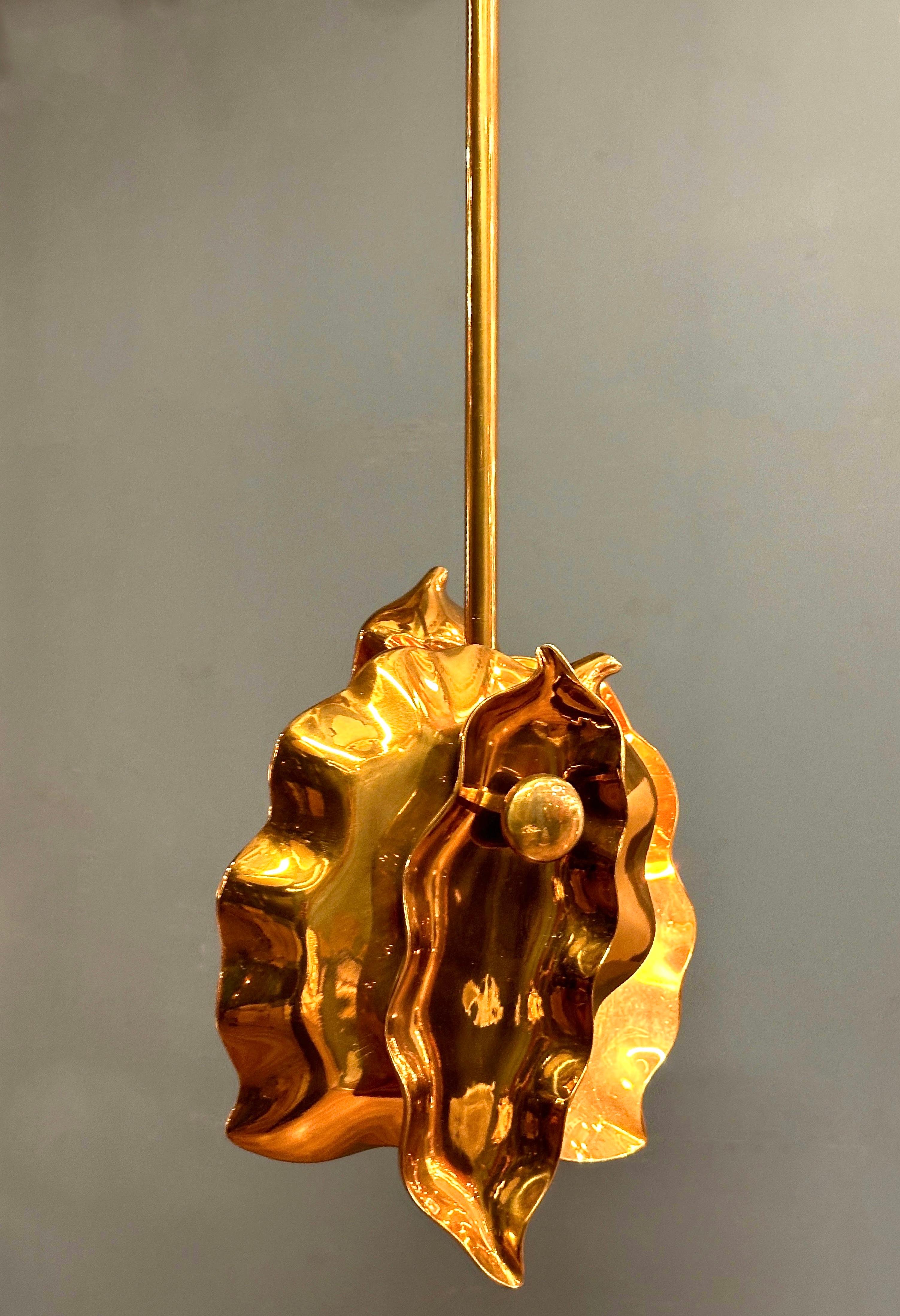 Capua Pendant - Brass Casting Pendant For Sale 1