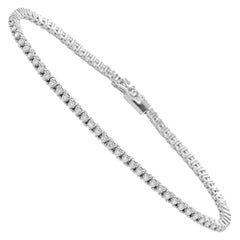 Capucelli '1.00 ct. t.w.' Natural Diamonds Tennis Bracelet in Solid 14k Gold