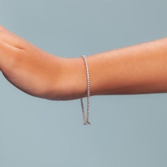 Capucelli '1.00 ct. t.w.' Natural Diamonds Tennis Bracelet in Solid 14k Gold