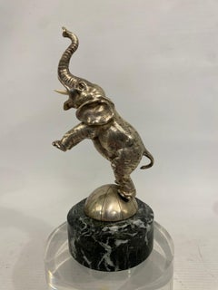 Car Mascot / Hood Ornament / Papaerweight Elephant