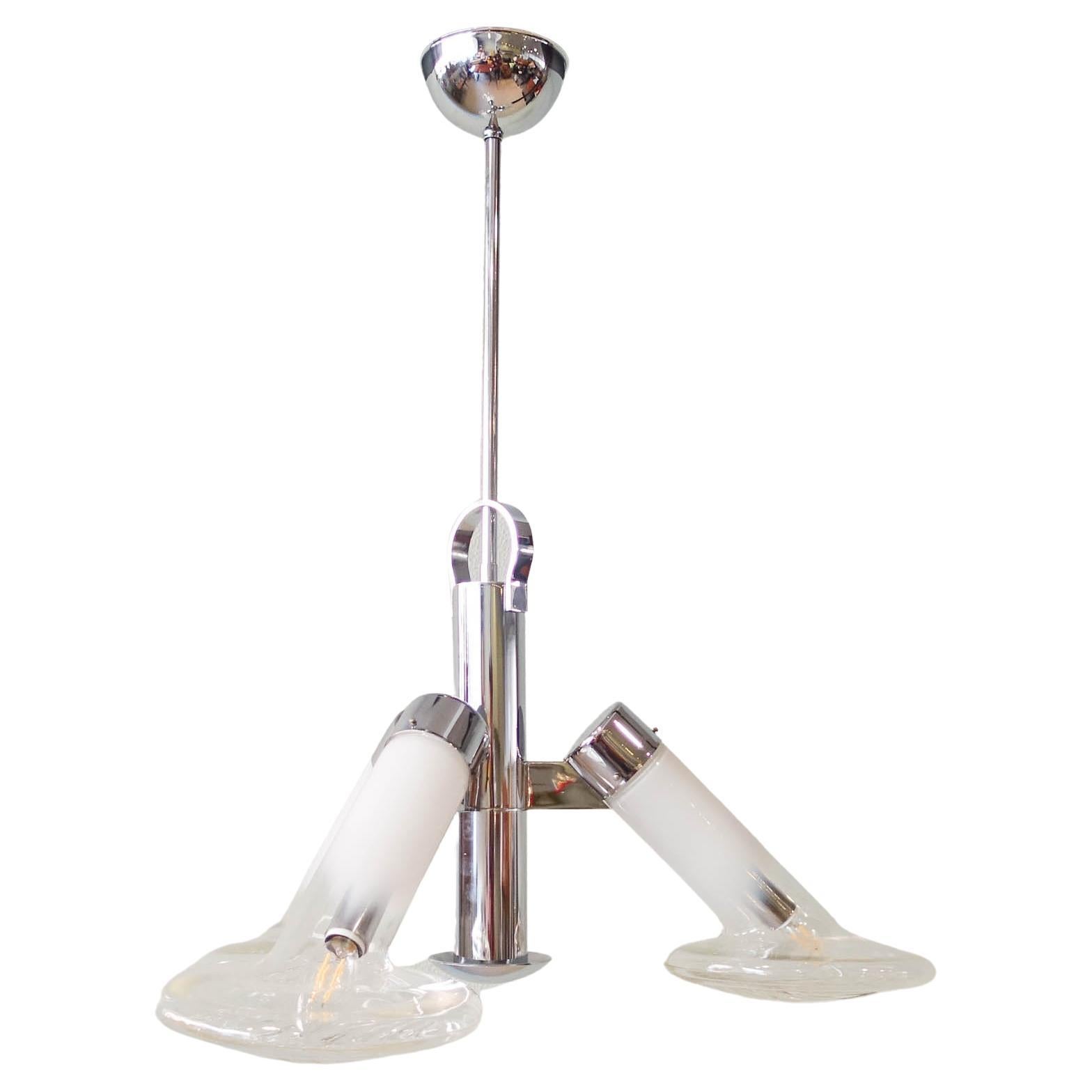 Car Optics Ceiling Lamp by Carlo Nason for Mazzega, 1970s For Sale