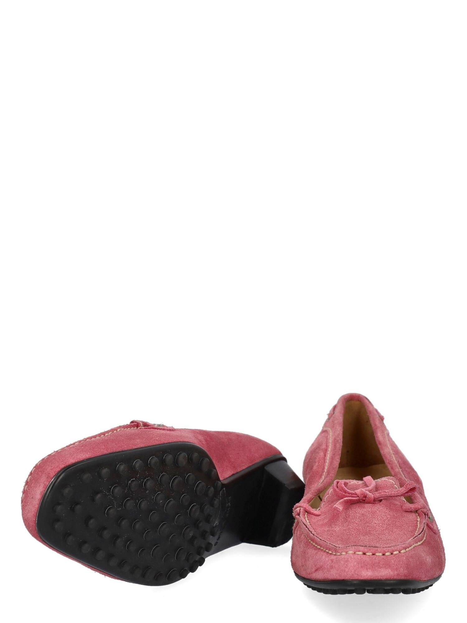 Women's Car Shoe Women Loafers Pink Leather EU 37 For Sale
