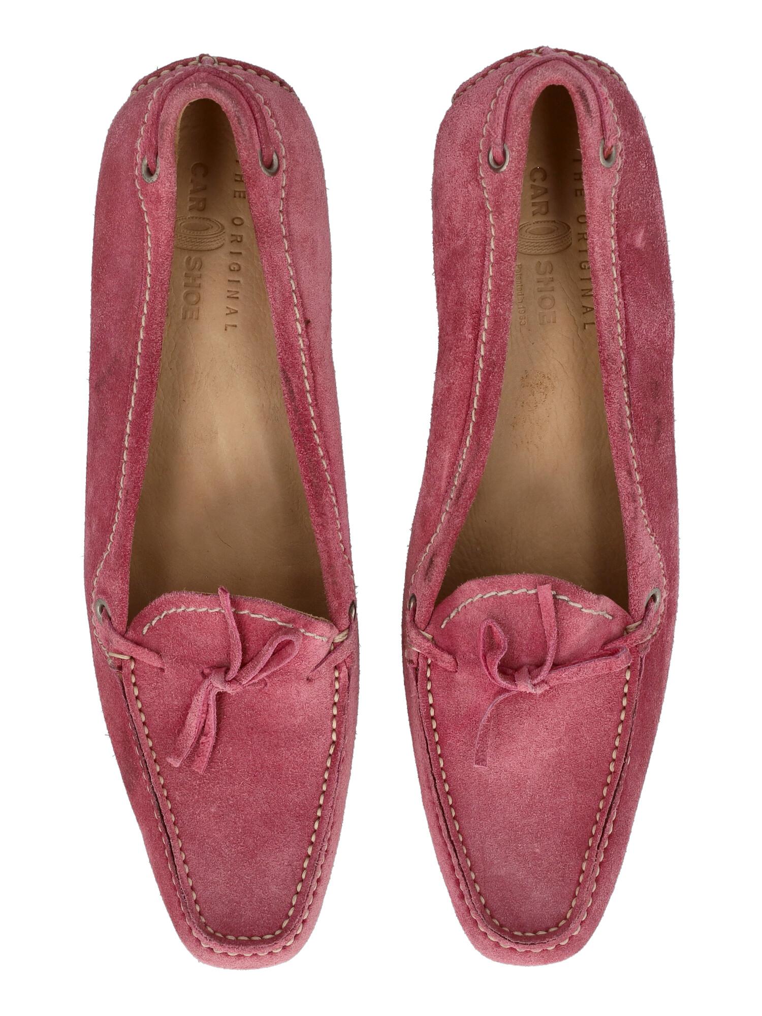 Car Shoe Women Loafers Pink Leather EU 37 For Sale 1