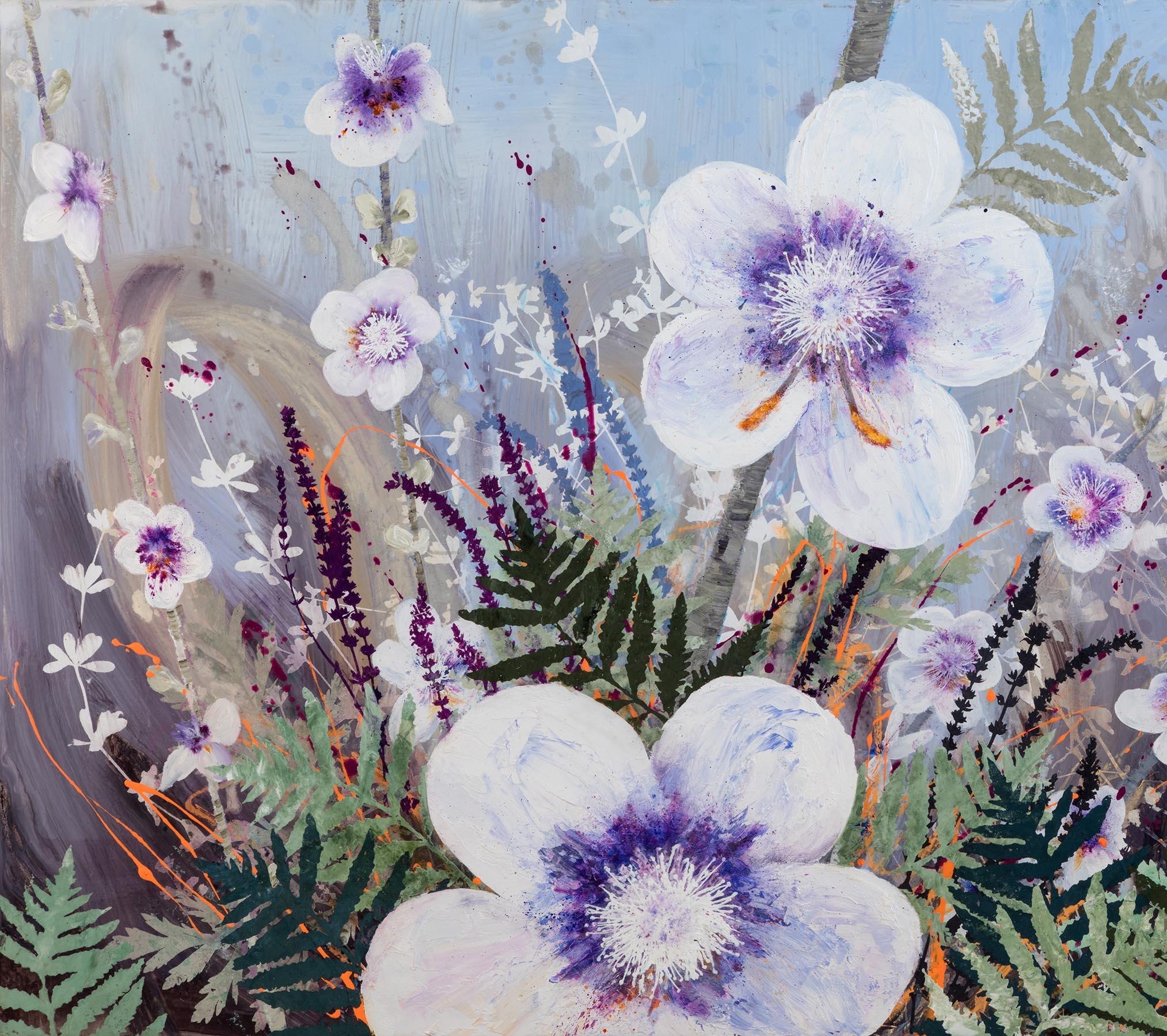 Invasive Beauties - Painting by Cara Enteles