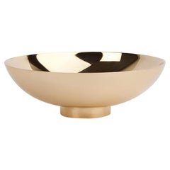 Cara Polished Brass Catchall by Greg Natale