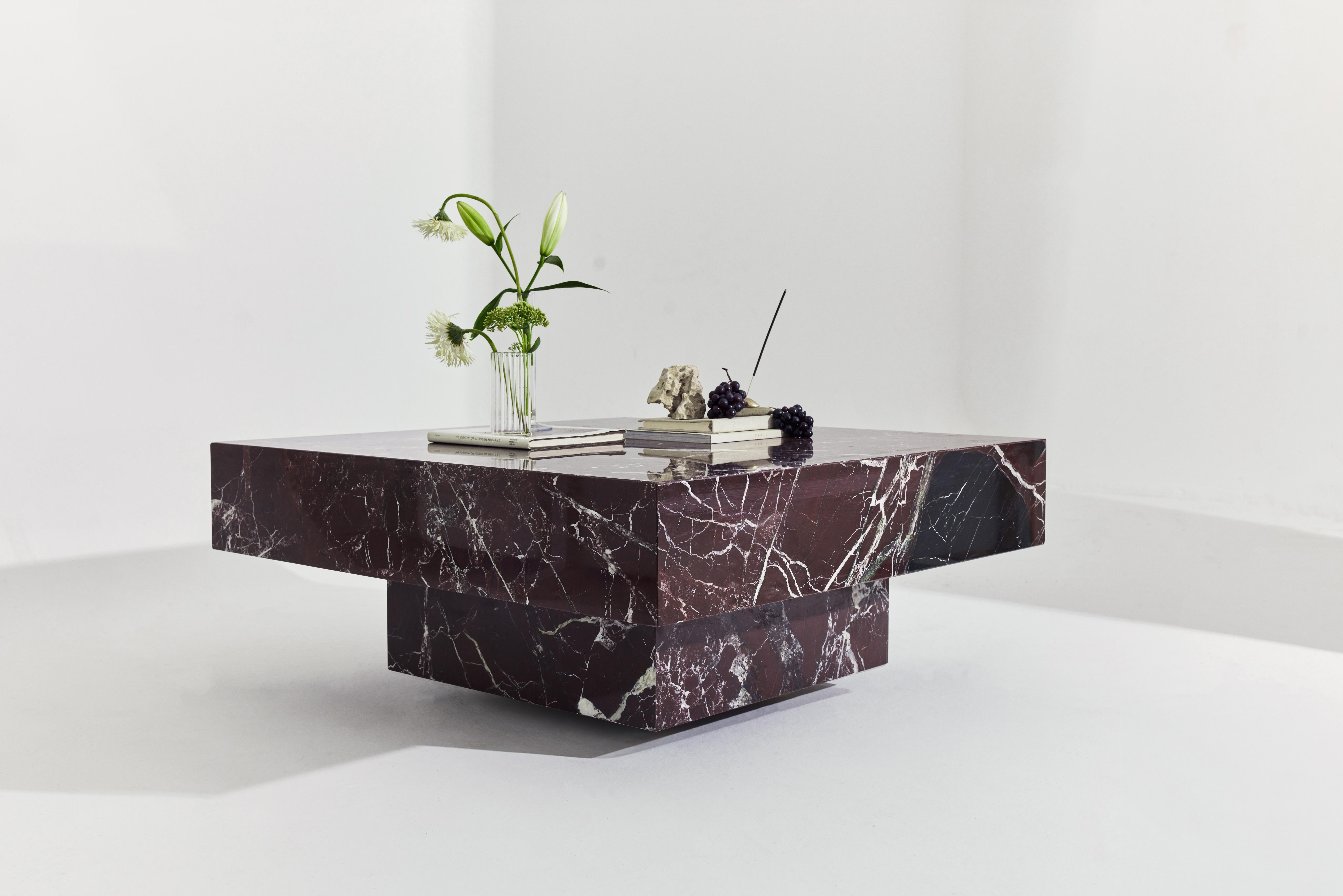 Mesa baja Cara Rosso Levanto by RAFFINATO Otro en venta