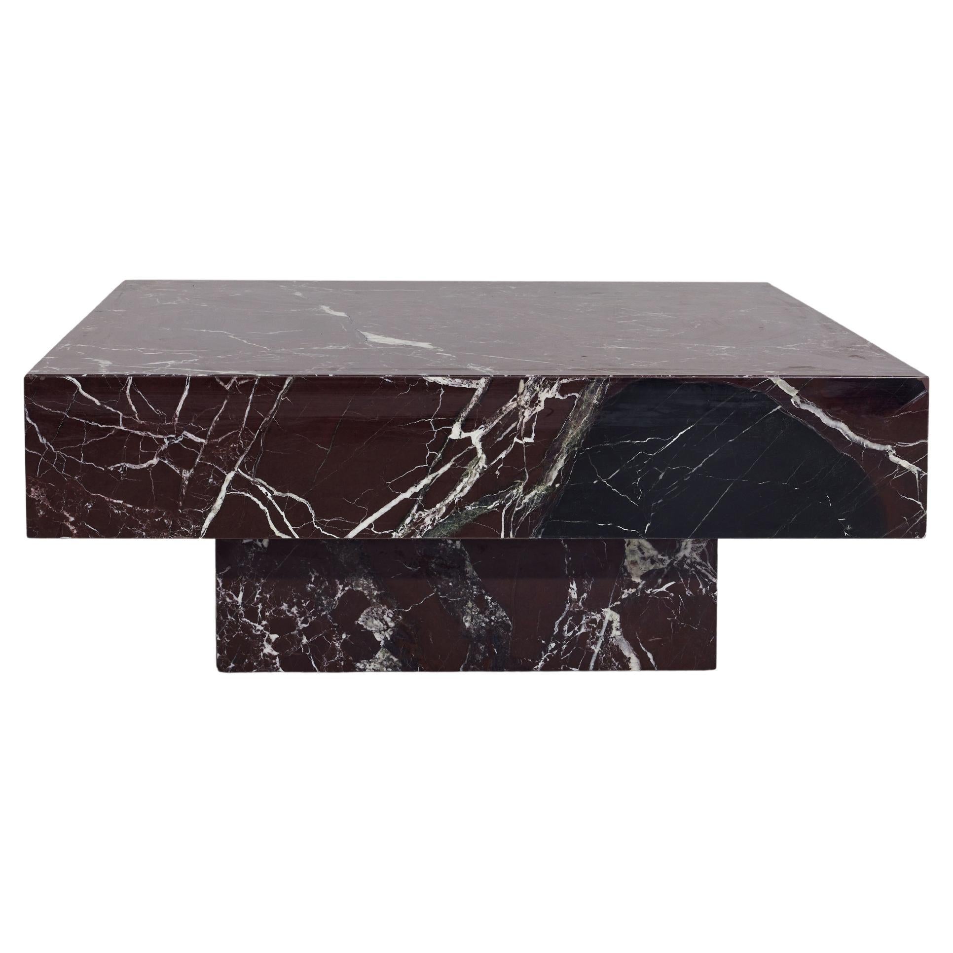 CARA Rosso Levanto Couchtisch von RAFFINATO