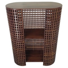 Carabottino crafted cabinet, in canaletto walnut by CaraDavide for Medulum