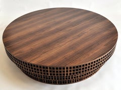 Carabottino crafted table, in walnut by Cara Davide for Medulum