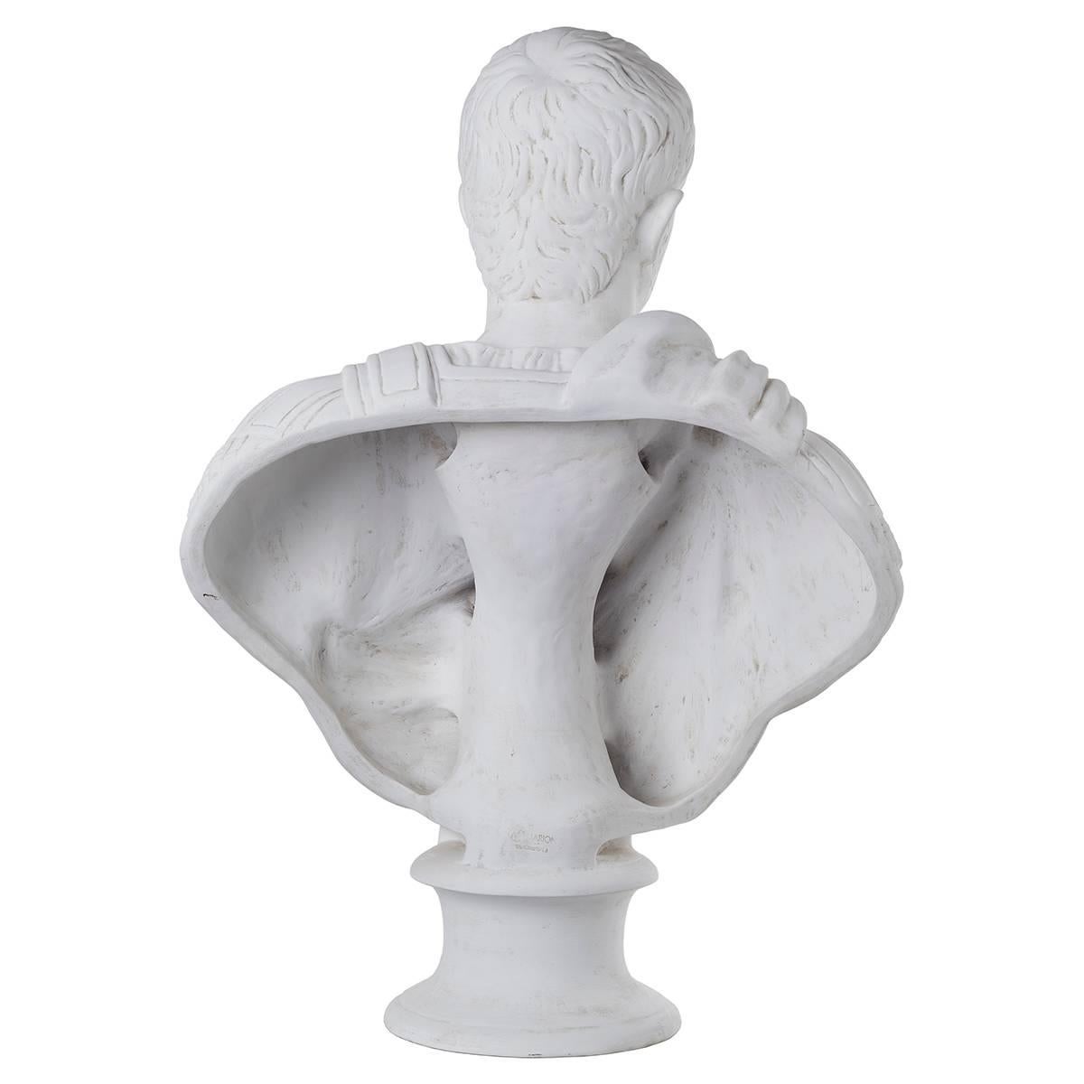 Hollywood Regency Caracalla Bust Sculpture For Sale