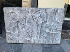 Caratteristiche Roger Desserprit (1923-1985), 1962 Bassorilievo in cemento