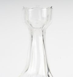 Carafe and Cedère Glass, Enameled, Crystal, Early 20th Century.