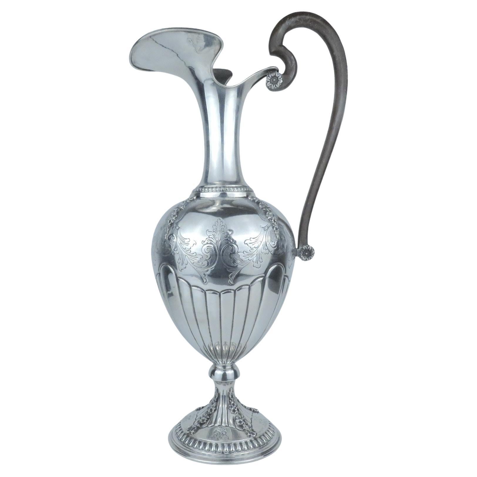 Caraffa in Argento Italiano XX Secolo