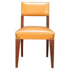 Caramel Brown Leather Chair