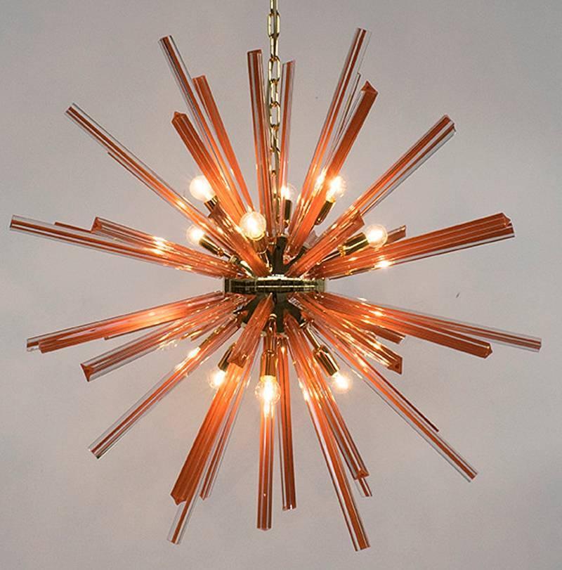 Lampadario Caramello Sputnik di Fabio Ltd in vendita 1